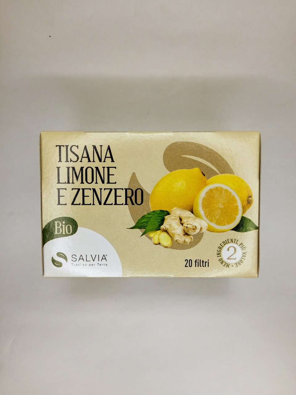 Tisana BIO Limone E Zenzero (20 Filtri)