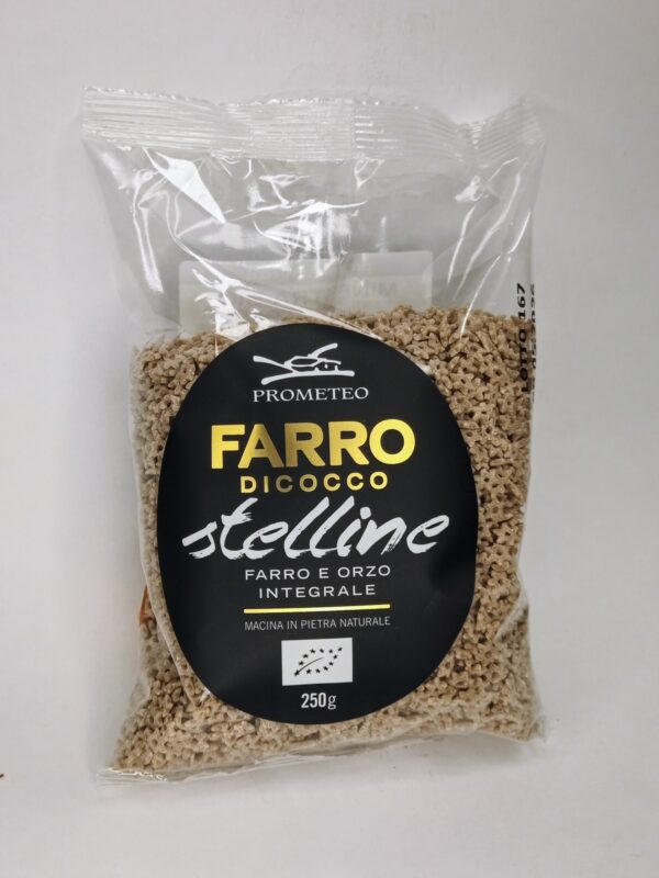 Pasta BIO Stelline di Orzo e Farro integrale (250g)